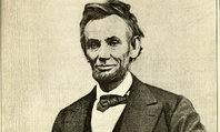 Példaképpé vált hazájában a polgárháborút megnyerő Abraham Lincoln