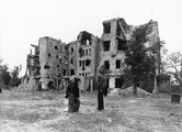 Palatinus Hotel (Nagyszálló) romjai (1945)